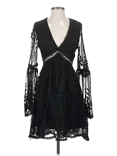 Pre-owned Assorted Brands Cocktail Dress In Black
