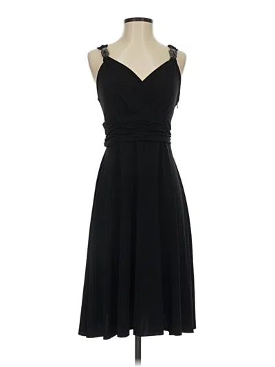 Pre-owned Assorted Brands Cocktail Dress In Black