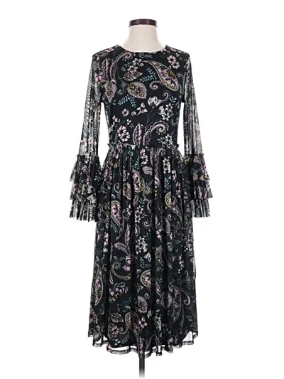 Pre-owned Assorted Brands Cocktail Dress In Black