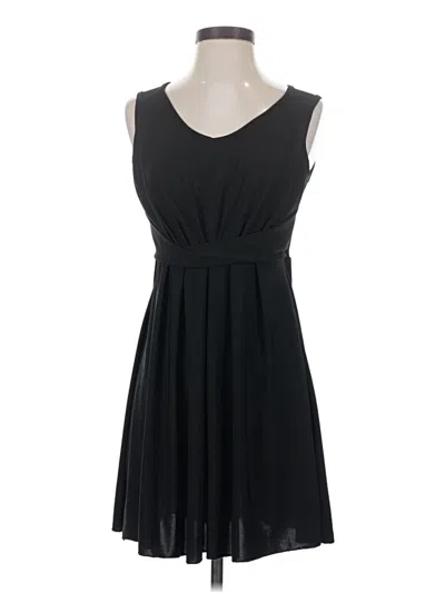 Pre-owned Assorted Brands Cocktail Dress In Black