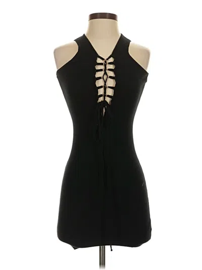 Pre-owned Assorted Brands Cocktail Dress In Black
