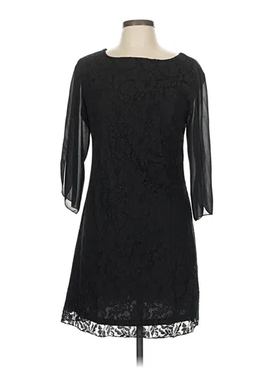Pre-owned Assorted Brands Cocktail Dress In Black