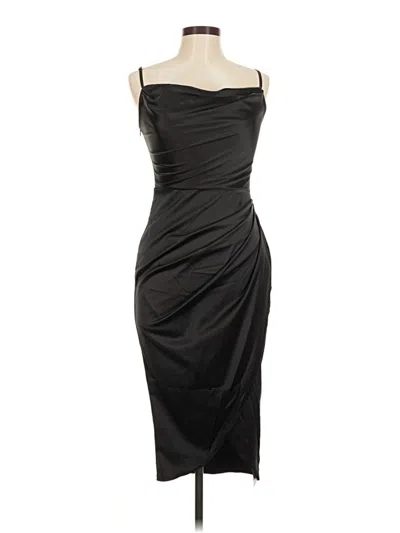 Pre-owned Assorted Brands Cocktail Dress In Black