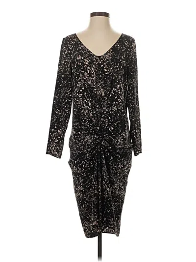 Pre-owned Assorted Brands Cocktail Dress In Black