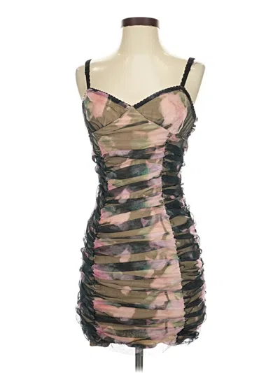 Pre-owned Assorted Brands Cocktail Dress In Black