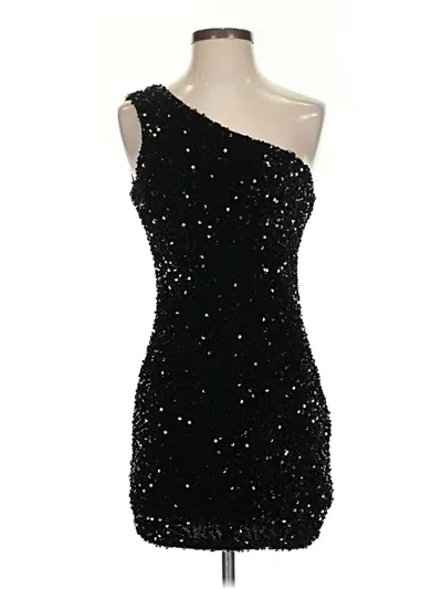 Pre-owned Assorted Brands Cocktail Dress In Black