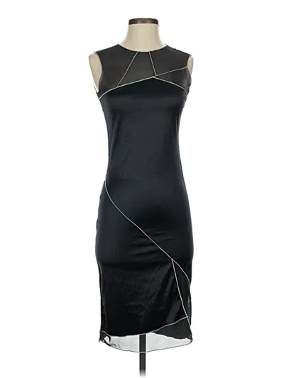 Pre-owned Assorted Brands Cocktail Dress In Black