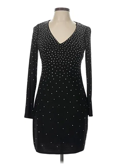 Pre-owned Assorted Brands Cocktail Dress In Black