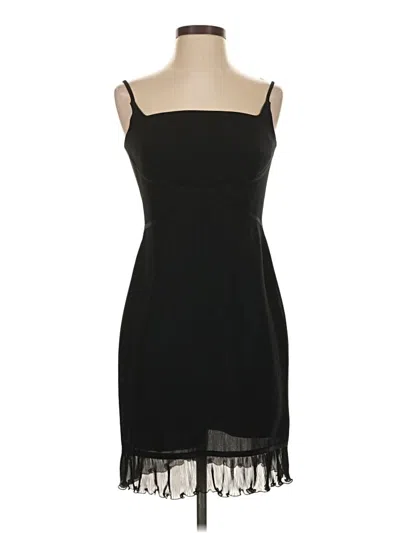 Pre-owned Assorted Brands Cocktail Dress In Black