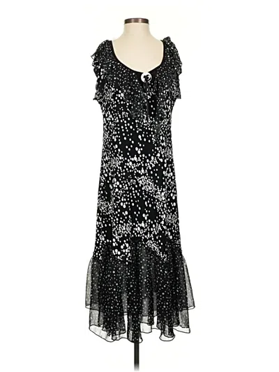 Pre-owned Assorted Brands Cocktail Dress In Black