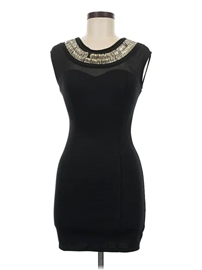 Pre-owned Assorted Brands Cocktail Dress In Black