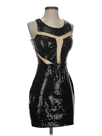 Pre-owned Assorted Brands Cocktail Dress In Black