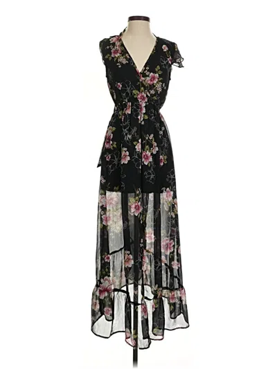 Pre-owned Assorted Brands Cocktail Dress In Black