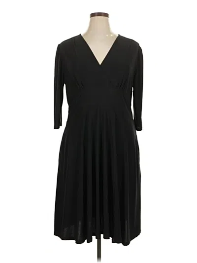 Pre-owned Assorted Brands Cocktail Dress In Black