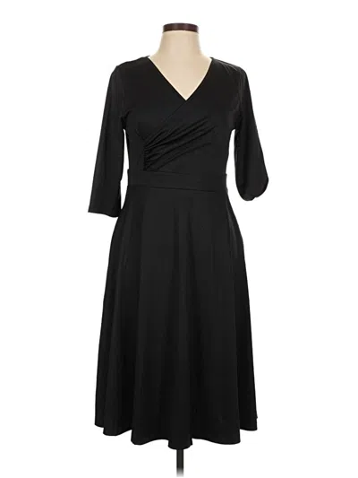 Pre-owned Assorted Brands Cocktail Dress In Black