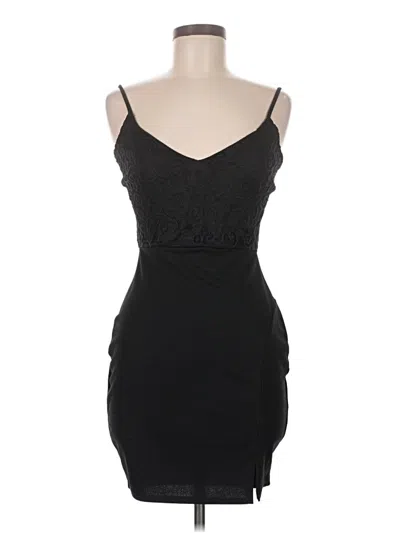 Pre-owned Assorted Brands Cocktail Dress In Black