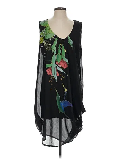 Pre-owned Assorted Brands Cocktail Dress In Black