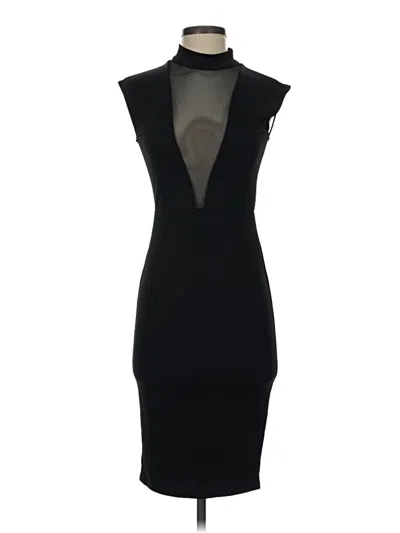 Pre-owned Assorted Brands Cocktail Dress In Black