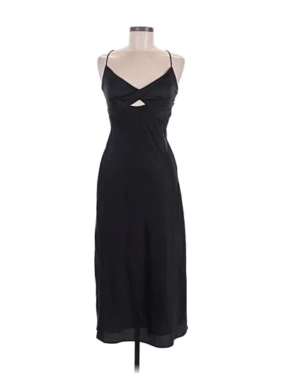 Pre-owned Assorted Brands Cocktail Dress In Black