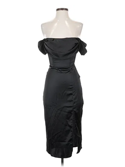 Pre-owned Assorted Brands Cocktail Dress In Black