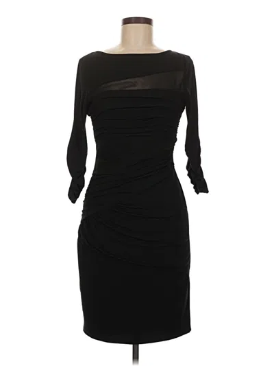 Pre-owned Assorted Brands Cocktail Dress In Black