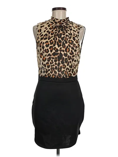 Pre-owned Assorted Brands Cocktail Dress In Black