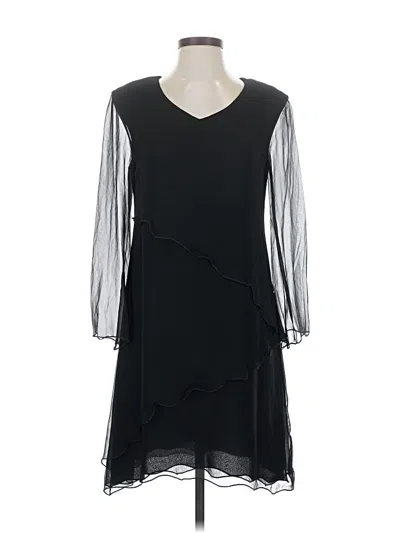Pre-owned Assorted Brands Cocktail Dress In Black