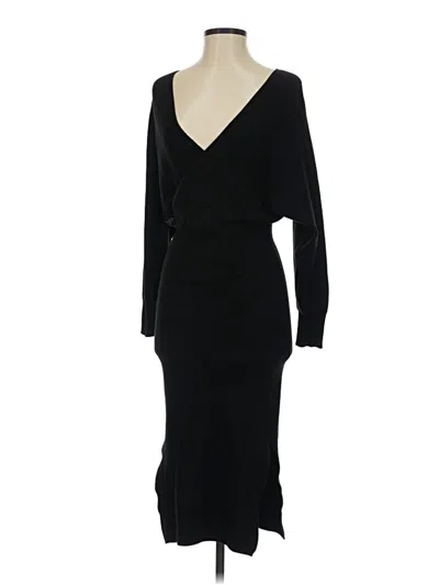 Pre-owned Assorted Brands Cocktail Dress In Black