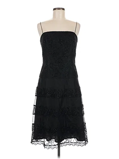 Pre-owned Assorted Brands Cocktail Dress In Black