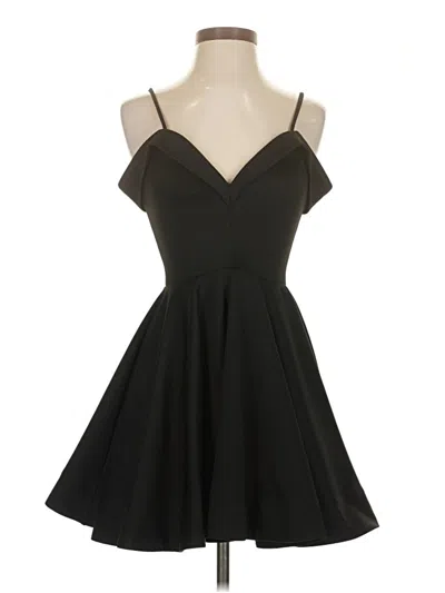 Pre-owned Assorted Brands Cocktail Dress In Black