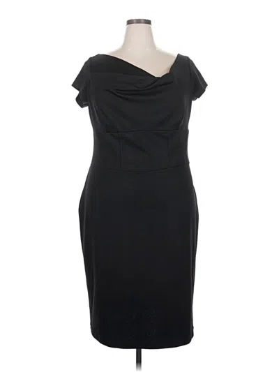 Pre-owned Assorted Brands Cocktail Dress In Black