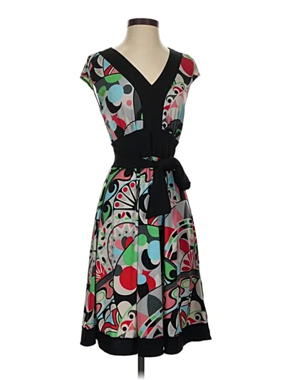 Pre-owned Assorted Brands Cocktail Dress In Black