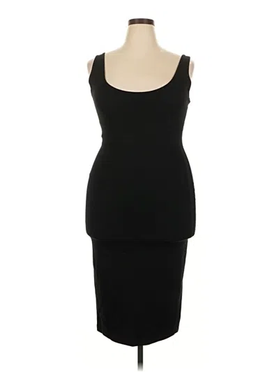 Pre-owned Assorted Brands Cocktail Dress In Black