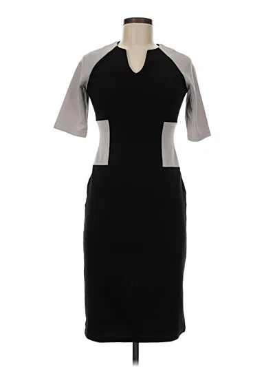 Pre-owned Assorted Brands Cocktail Dress In Black