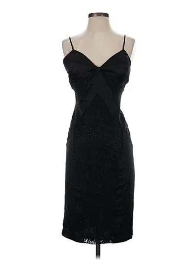 Pre-owned Assorted Brands Cocktail Dress In Black