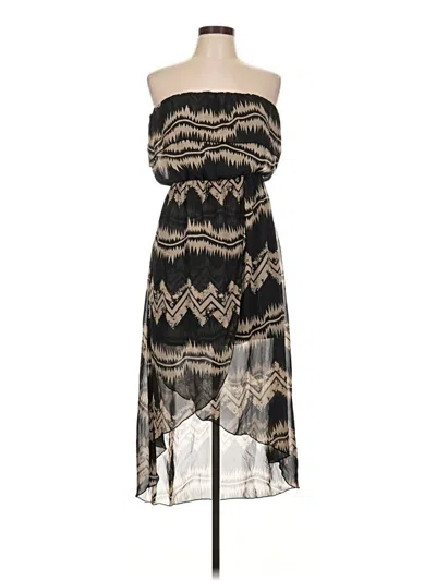 Pre-owned Assorted Brands Cocktail Dress In Black