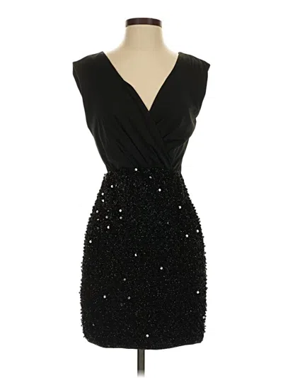 Pre-owned Assorted Brands Cocktail Dress In Black