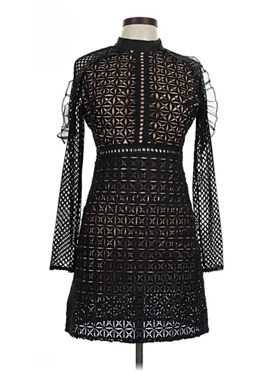 Pre-owned Assorted Brands Cocktail Dress In Black