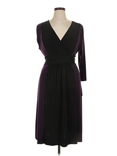 Pre-owned Assorted Brands Cocktail Dress In Black