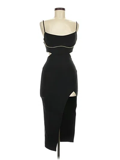 Pre-owned Assorted Brands Cocktail Dress In Black