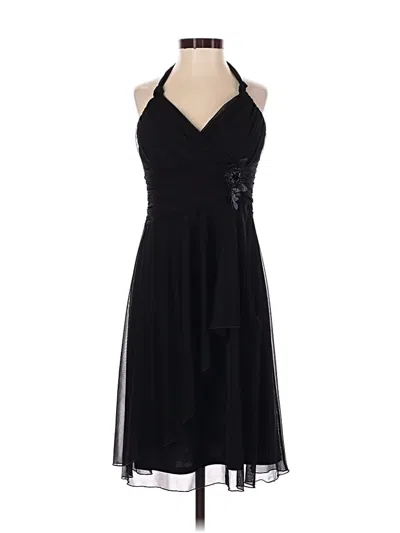 Pre-owned Assorted Brands Cocktail Dress In Black