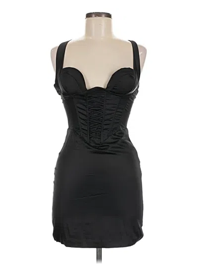 Pre-owned Assorted Brands Cocktail Dress In Black