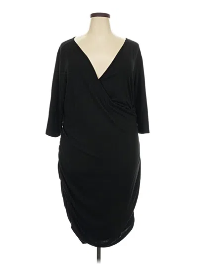 Pre-owned Assorted Brands Cocktail Dress In Black