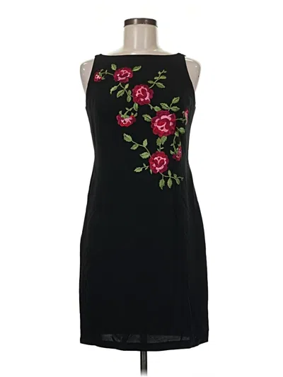 Pre-owned Assorted Brands Cocktail Dress In Black