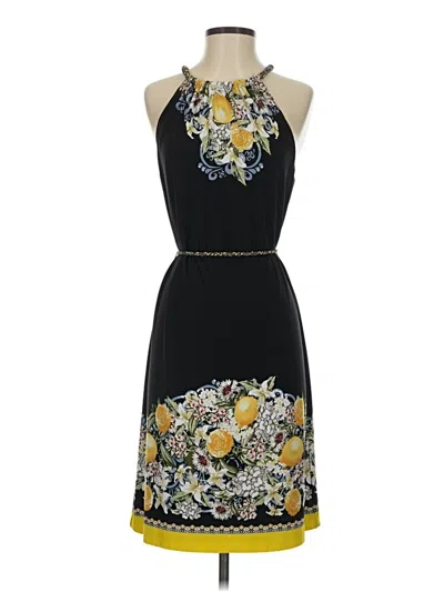 Pre-owned Assorted Brands Cocktail Dress In Black
