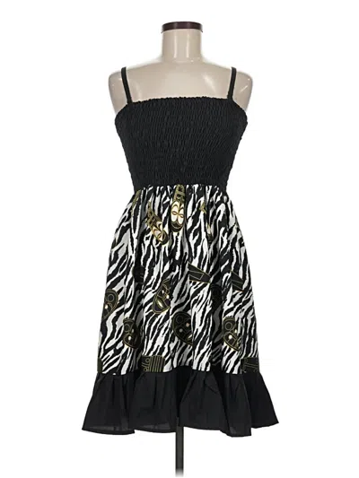 Pre-owned Assorted Brands Cocktail Dress In Black