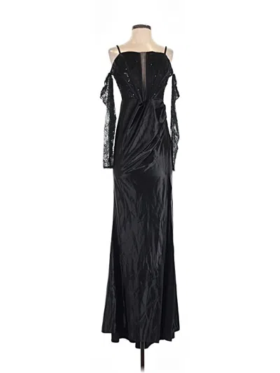Pre-owned Assorted Brands Cocktail Dress In Black
