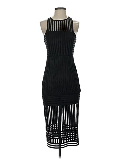 Pre-owned Assorted Brands Cocktail Dress In Black