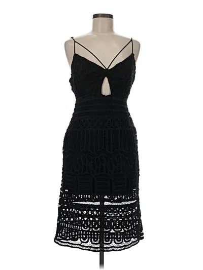 Pre-owned Assorted Brands Cocktail Dress In Black