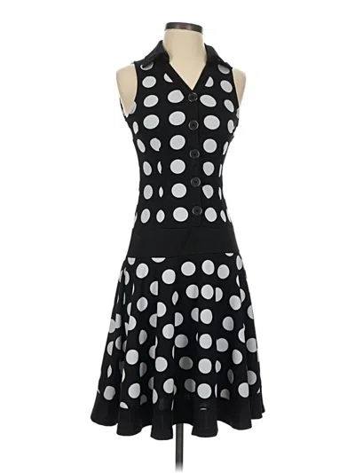 Pre-owned Assorted Brands Cocktail Dress In Black